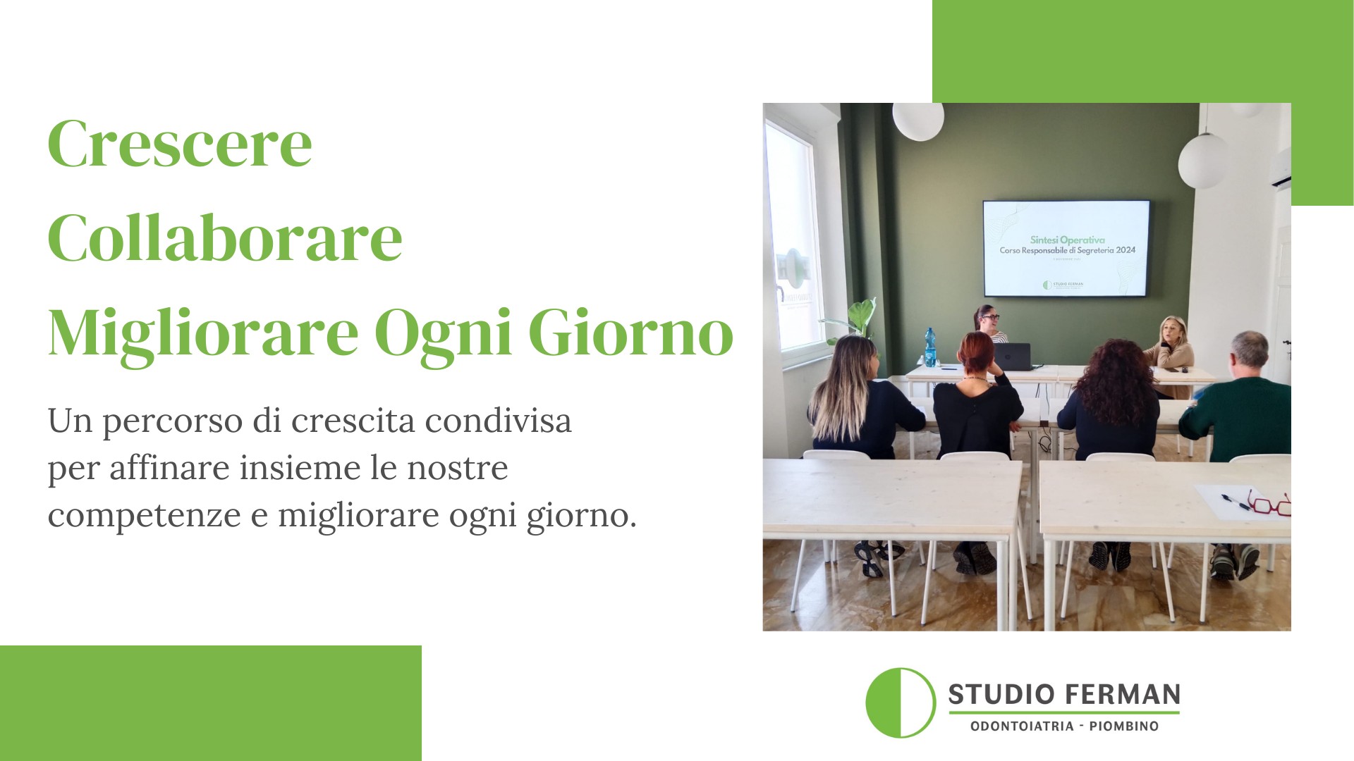 Corso gestione studio dentistico