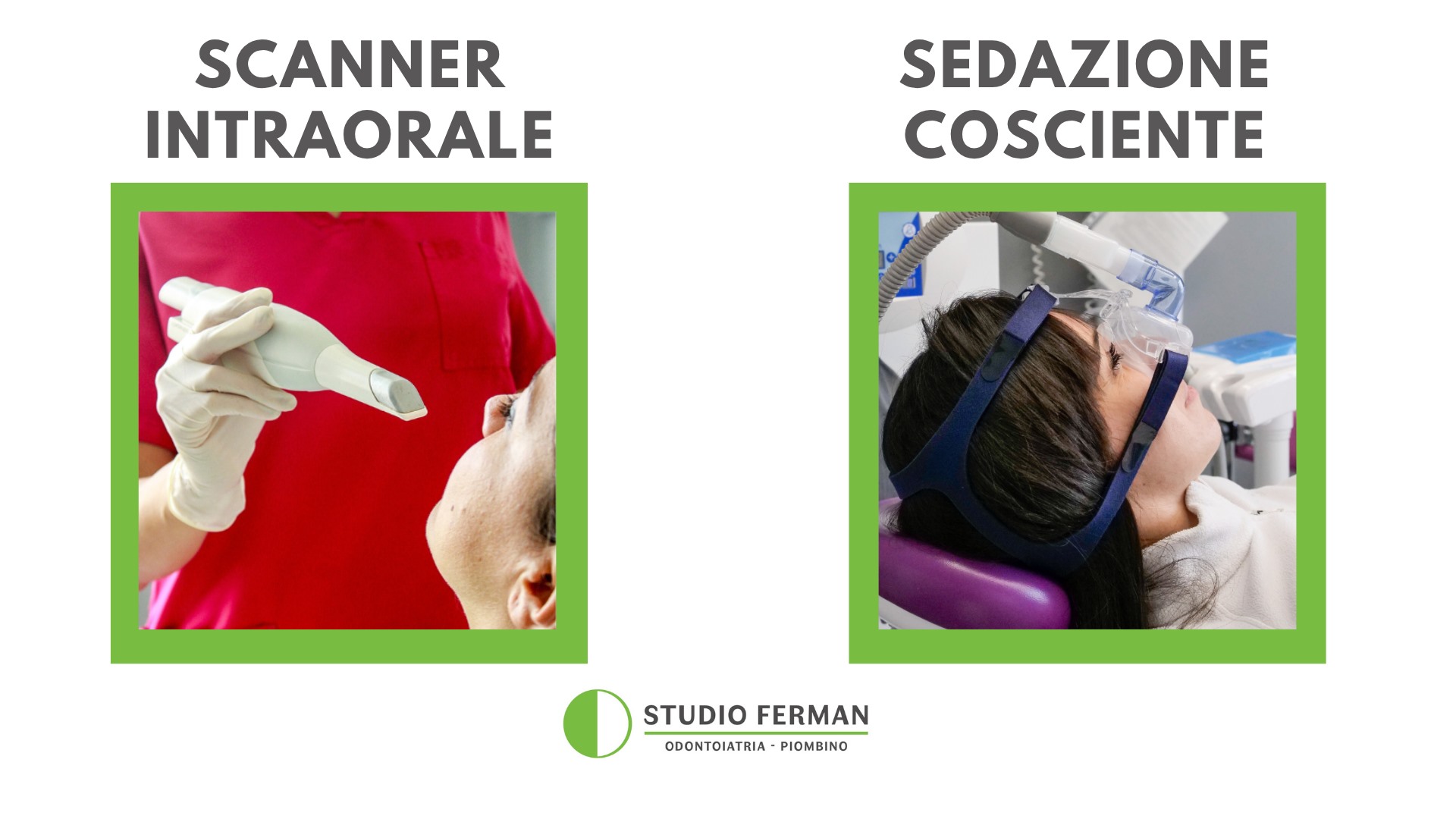 Tecnologie odontoiatriche: scanner intraorale e sedazione cosciente